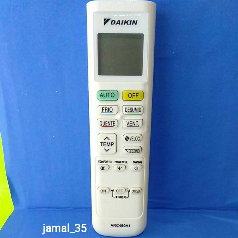 REMOTE REMOT AC DAIKIN ARC480A1