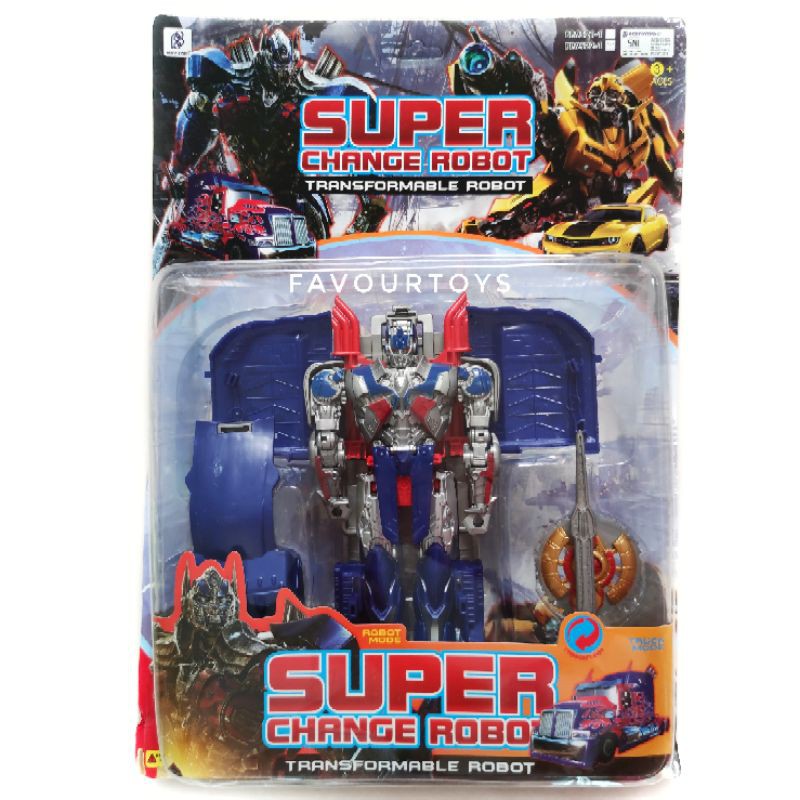 SUPER CHANGE ROBOT YANG BISA BERUBAH JADI MOBIL DAN ROBOT