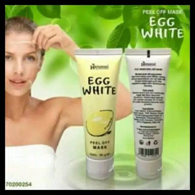 HANASUI MASKER PUTIH TELUR ( EGG WHITE MASK)