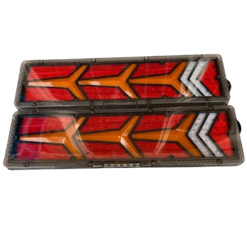 Stop Lamp Lampu Belakang Truk Led  Panah 12-24Volt