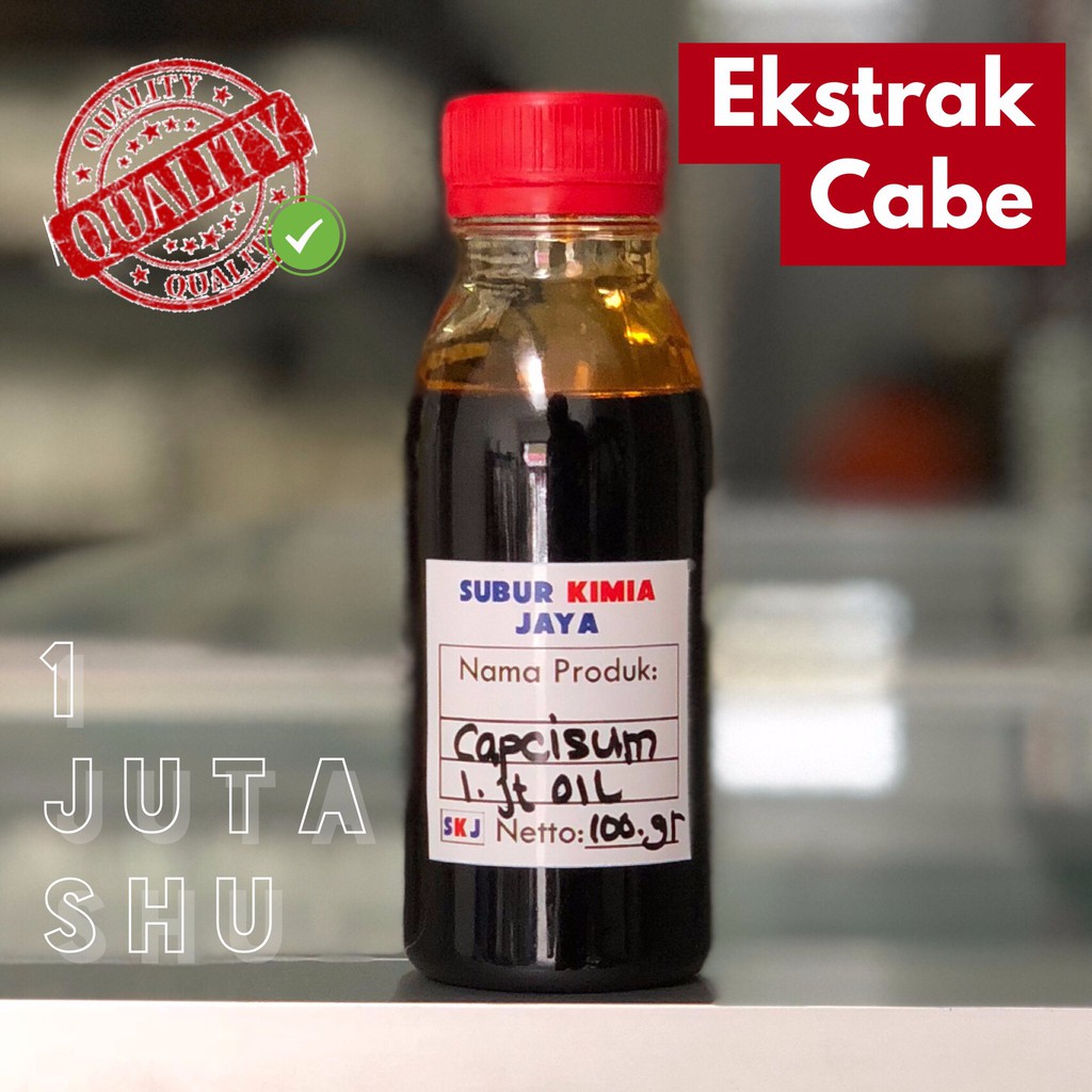 

Ekstrak Cabe Merah Murni / Pure Capsicum Ekstrak 100 gr