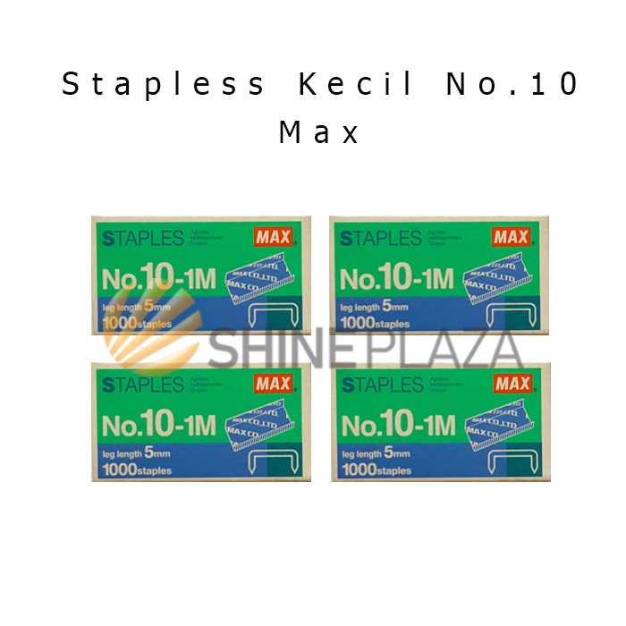 Isi Staples Kecil Max No.10 - Refill Hekter Jepretan