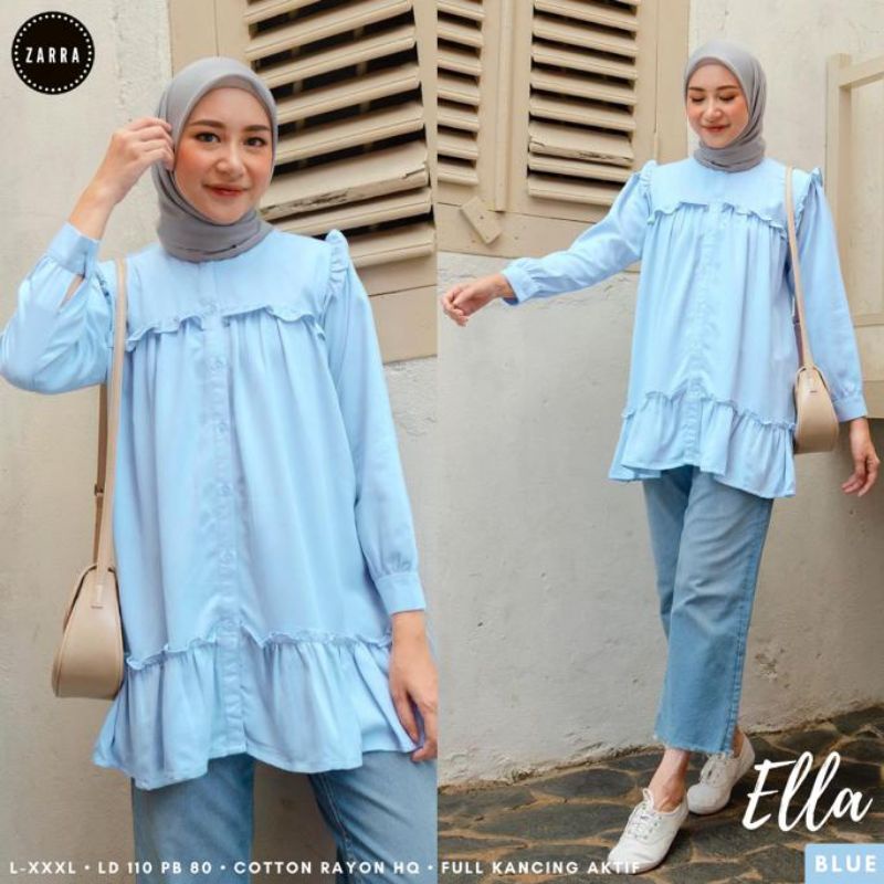 ELLA TUNIK BAJU WANITA TERBARU BY ZARRA