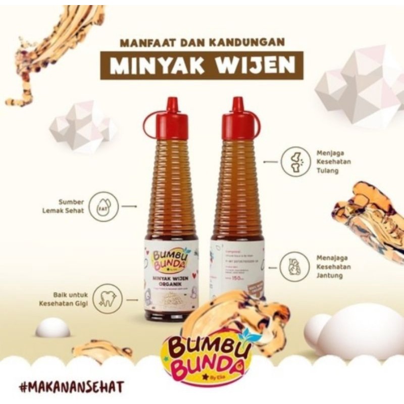 

Bumbu bunda minyak wijen 150ml