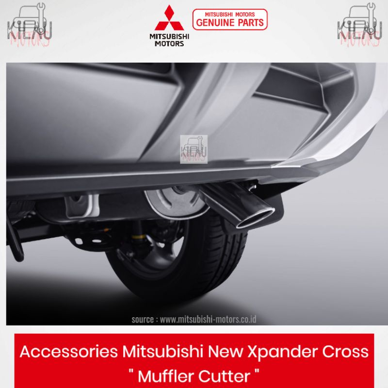 Muffler Cutter Aksesoris Mitsubishi New Xpander Cross