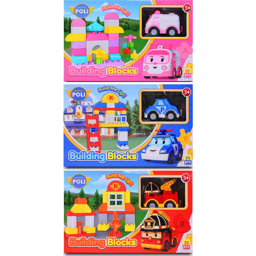 Poli Anpo Mainan Balok Bangun susun Model Lego Bentuk Poli Anpo Mainan Balok Bangun susun Model Lego Bentuk