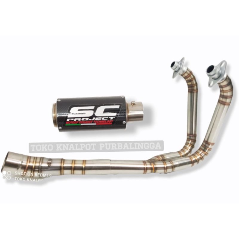 knalpot racing underbelly Ninja 250 fi new old Ninja karbu z250 r25 mt25 cbr250rr knalpot SC project