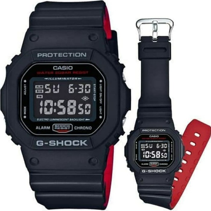 Jam Tangan Original BM Merek GShock Type DW5600 DW 5600 Rubber