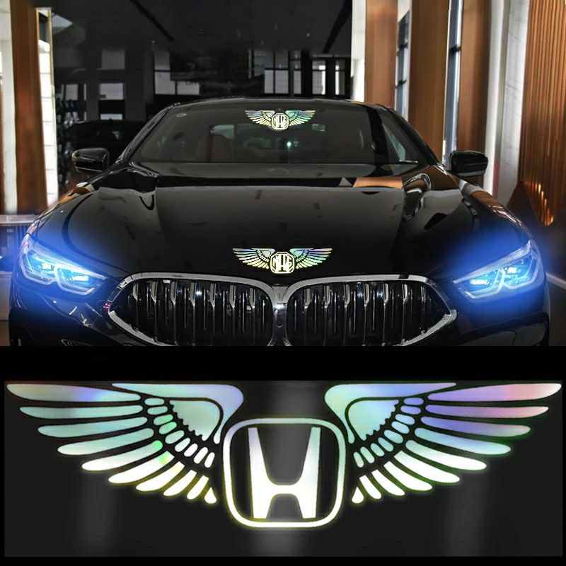 

Sticker cutting hologram logo Honda journal