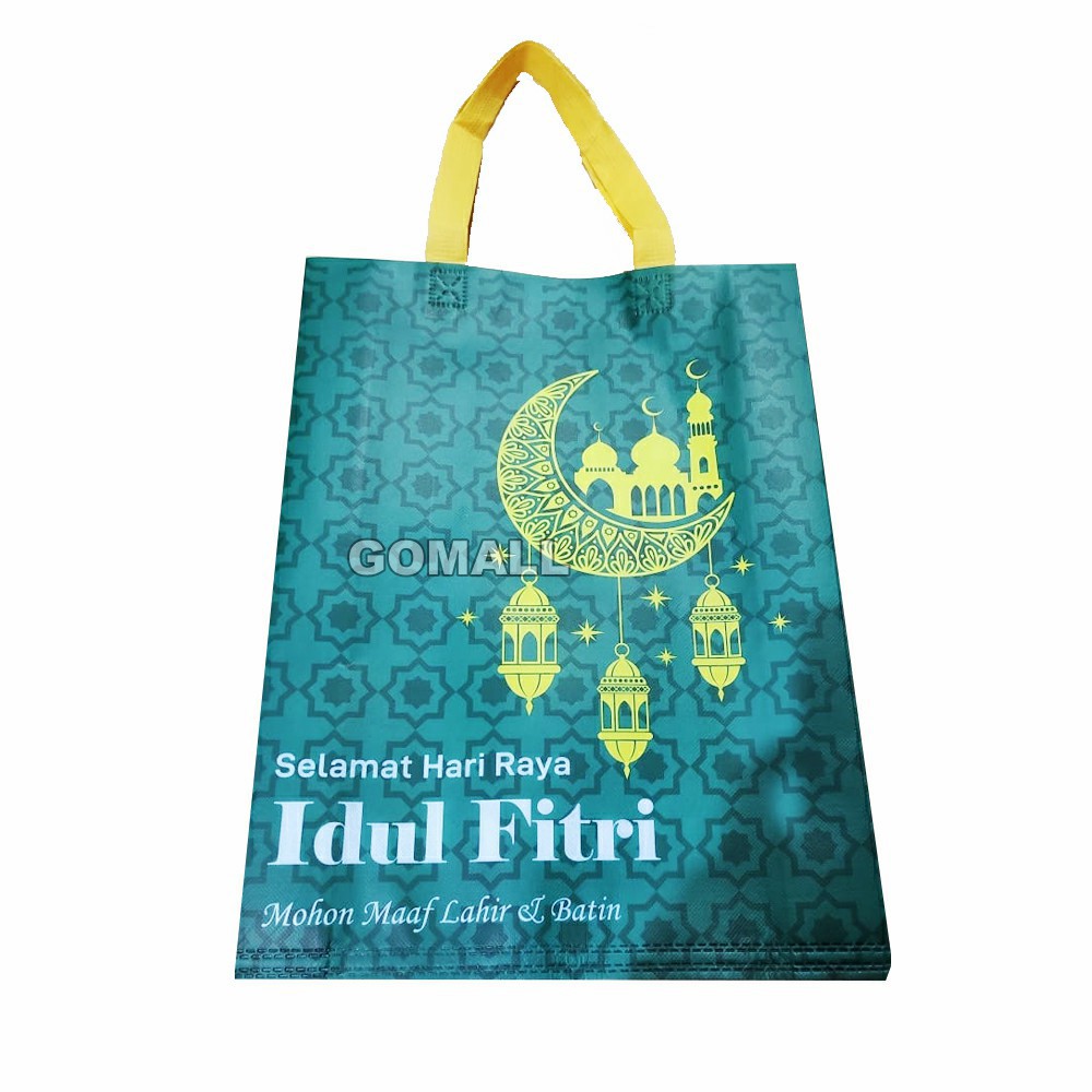 

Tas IDUL FITRI Spunbond Laminasi Premium / Tas Lebaran Spunbond 30x40x10