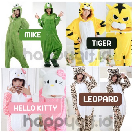 PIYAMA ONESIE KIGURUMI KOSTUM BAJU DEWASA KARAKTER 3