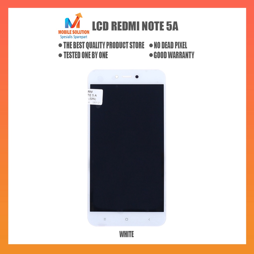 Grosir LCD Xiaomi Redmi Note 5a ORIGINAL 100%  Fullset Touchscreen Garansi 1 Bulan + Packing / Bubbel