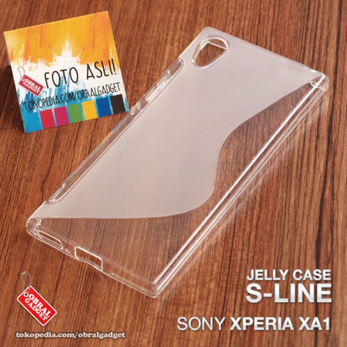 Soft Jelly Case Sony Xperia XA1 Softcase Silikon Gel Casing Cover Dual