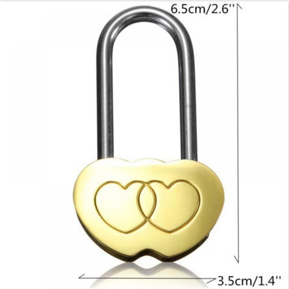 Suyo Love Lock Mini Concentric Lock 40MM Gembok Bentuk Hati