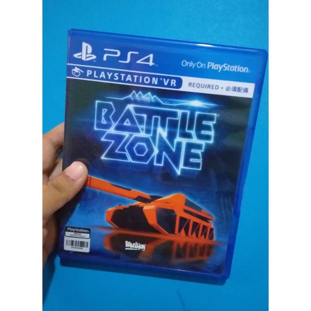 Bd dvd kaset game ps4 vr battle zone (bekas)