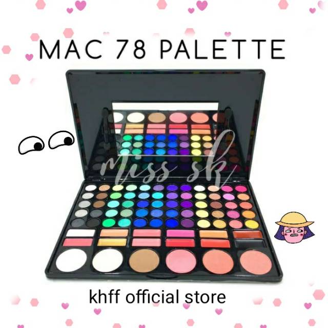 MAKE UP CEWE PALETTE MAKE UP BEDAK CEWE MAKEUP PALETTE CEWE MAKE UP WARNA WARNI
