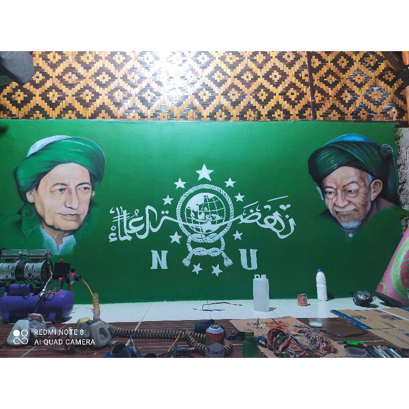 lukisan wajah/kado/hiasan rumah/kado ulangtahun/karikatur/mural/