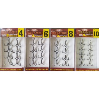 TREBLE HOOK RELIX NUSANTARA KERAMBIT (3X STRONG)