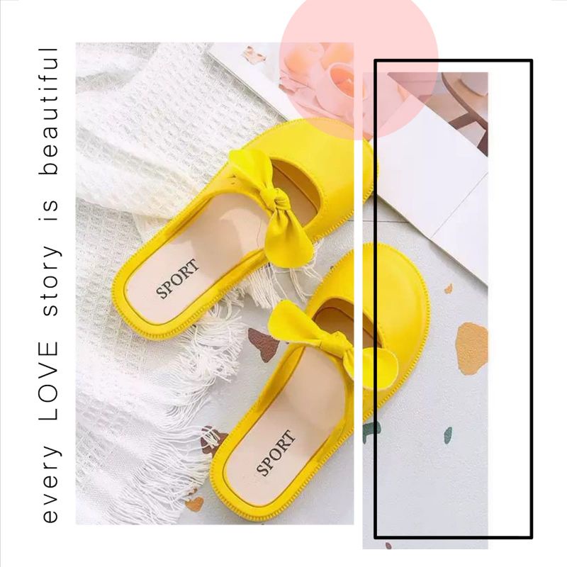 Sepatu Flat Shoes Anak Wanita Summer pita Import High Quality best