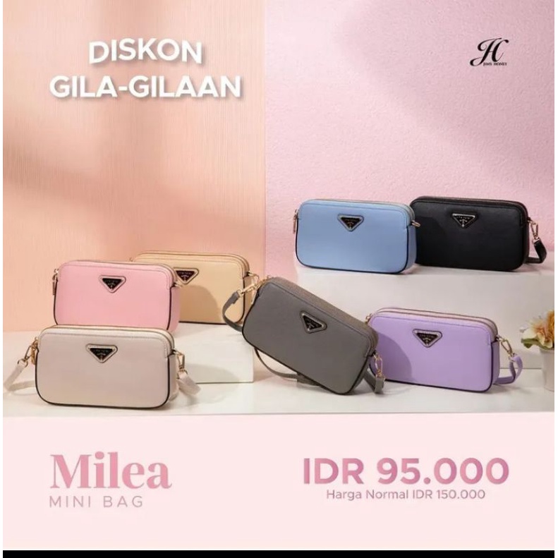 Milea mini bag Jims Honey