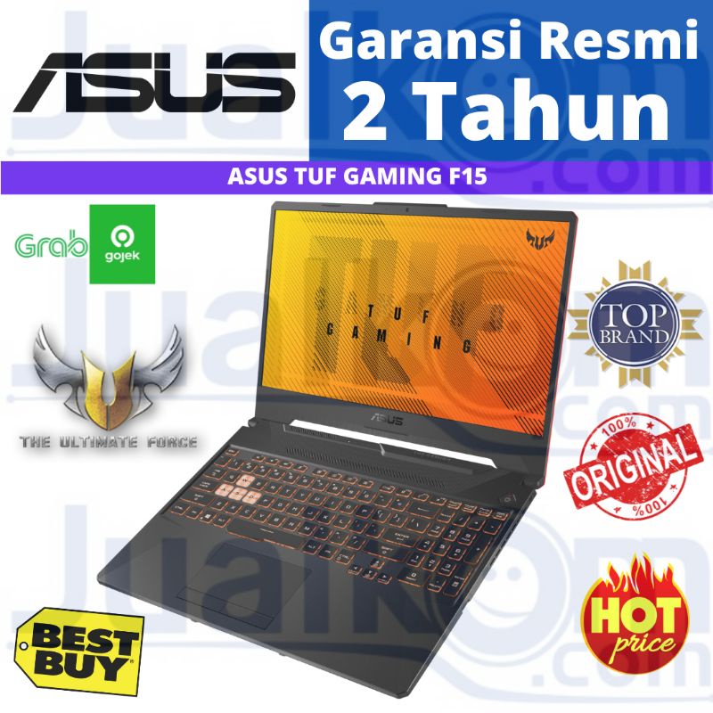 ASUS TUF GAMING F15 FX506LH i7-10750H 8GB 512GB SSD GTX1650 4GB 15.6&quot; FHD 144Hz WIN10