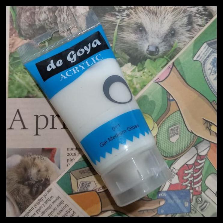 

READY STOK GEL MEDIUM DE GOYA - GLOSS PERALATAN MELUKIS TERMURAH PING LENGKAP