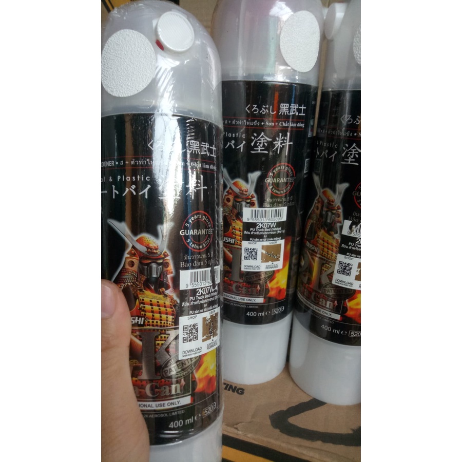 cat semprot samurai pilok pilok samurai epoxy truck bed white 2k07w 400ml epoxy kulit jeruk white