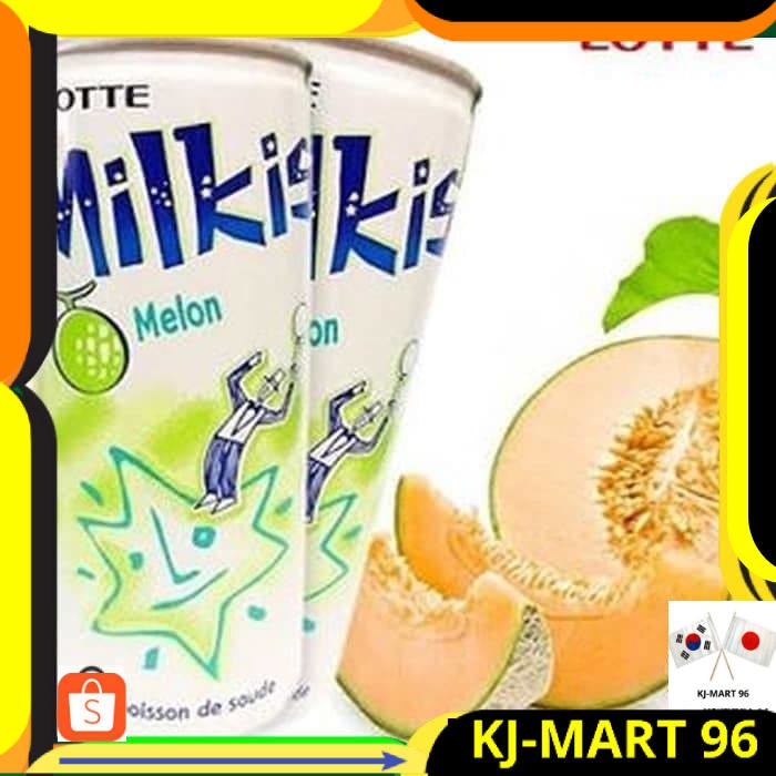 

MINUMAN KOREA/MINUMAN KOREA HALAL LOTTE MILKIS MELON 250 ML SUSU