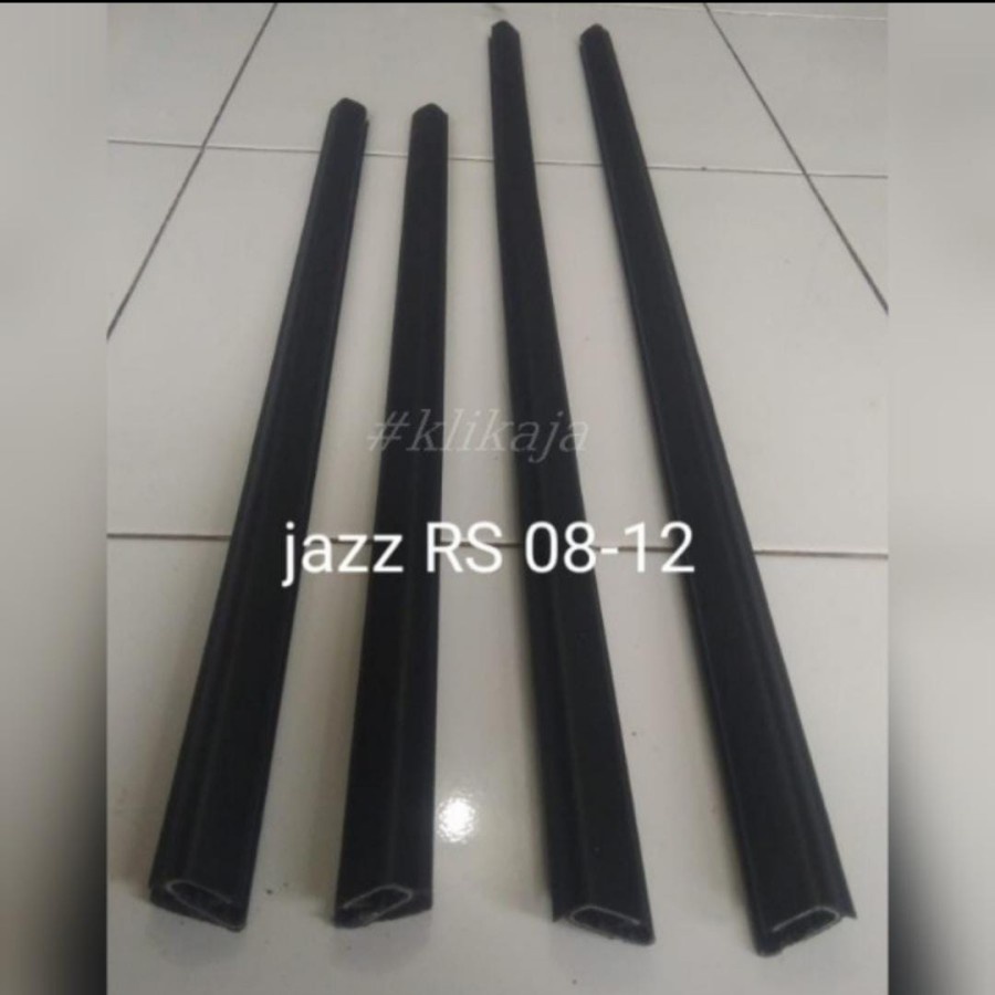 karet pelipit kaca luar mobil honda jazz tahun 2008-2012 original