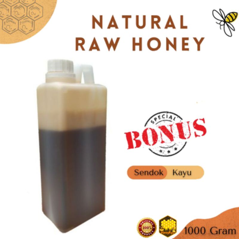 

Madu Akasia Murni Asli 1KG Nektar Akasia Raw Honey