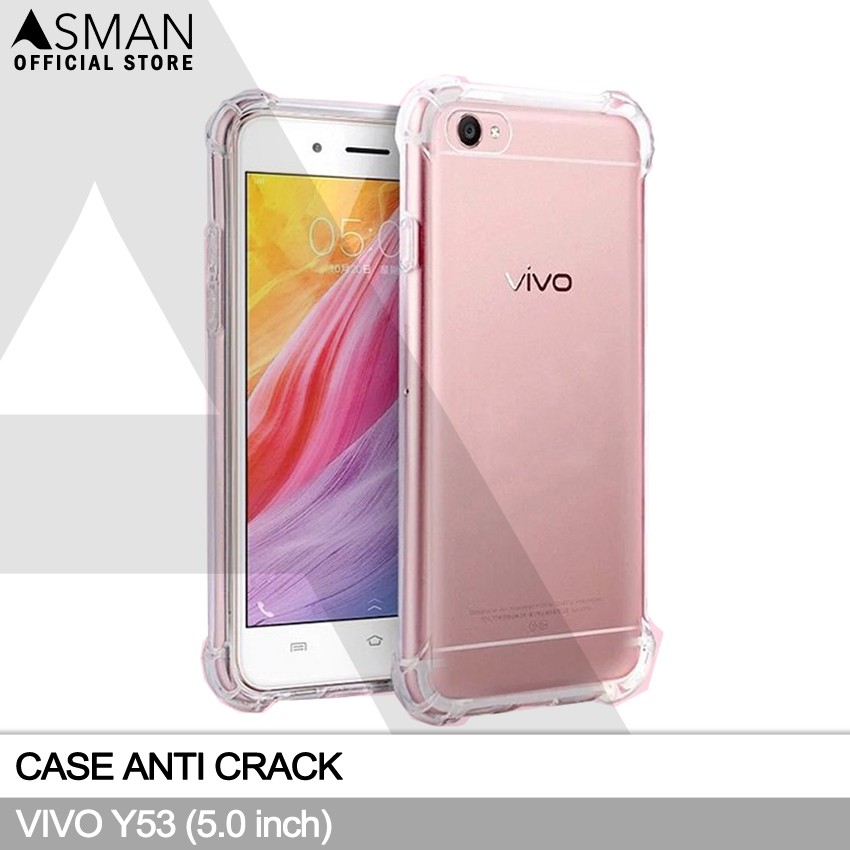 Anti Crack VIVO Y53 (5.0&quot;) | Soft Case Anti Bentur - Clear