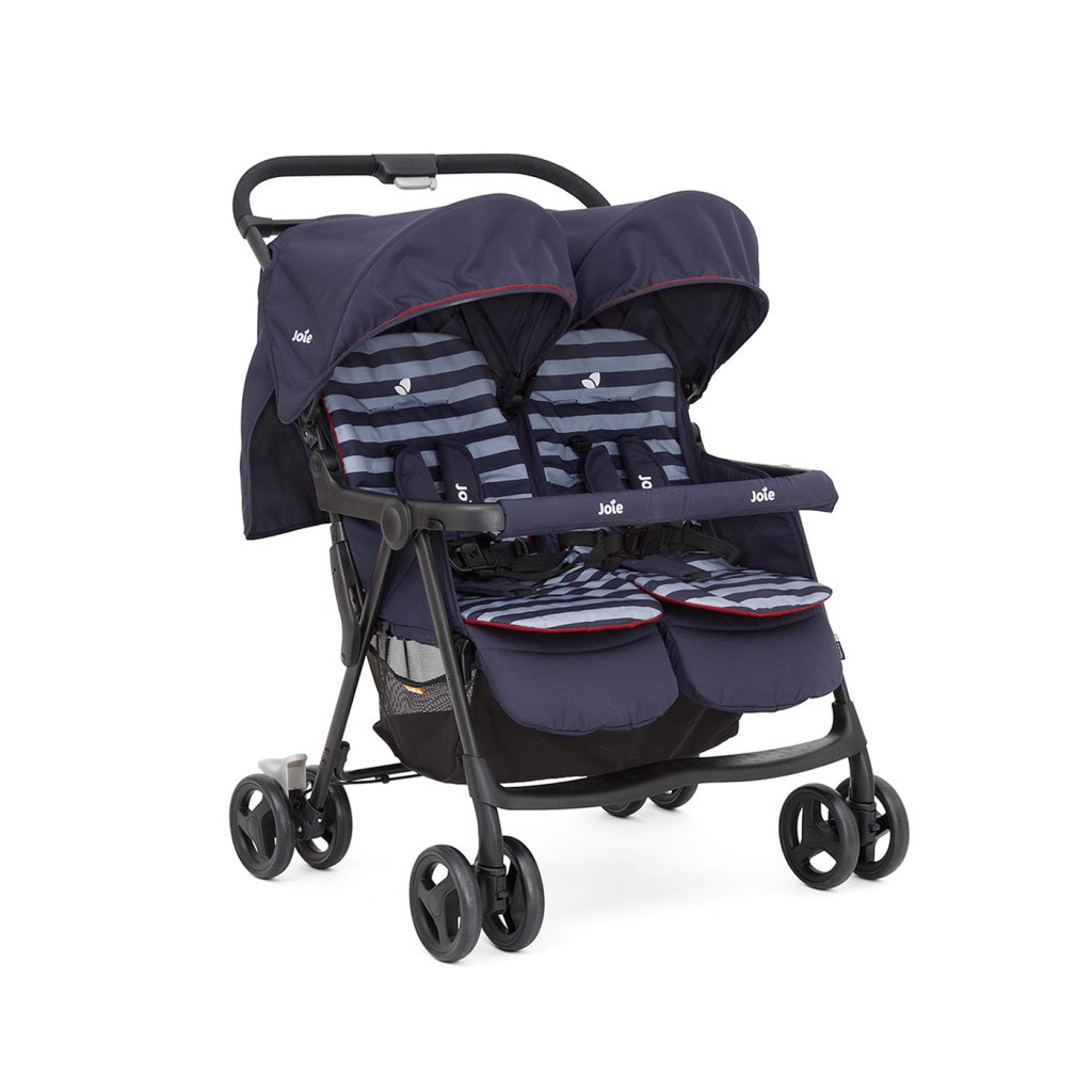 Joie Meet Aire Twin Nautical Navy / Stroller Twins / Kereta Dorong Bayi Kembar