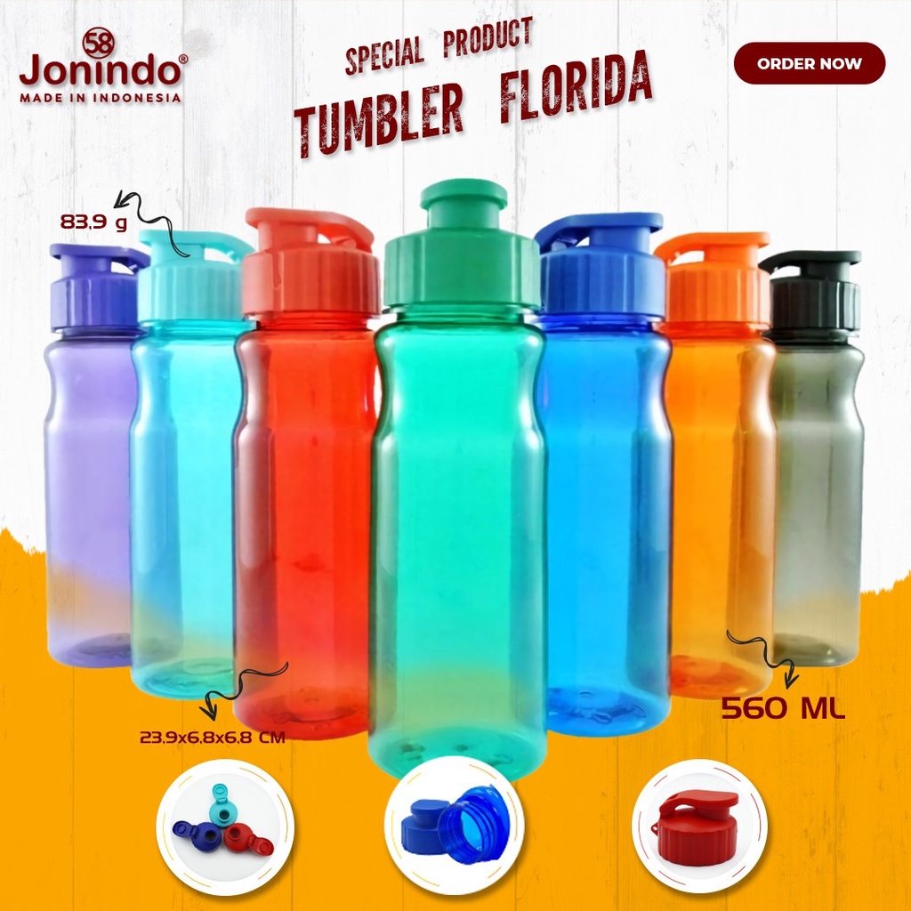 Jual Tumbler Plastik Bpj01 Florida Toba Botol Air Minum Bagus Custom Souvenir Promosi Pemilu 9381