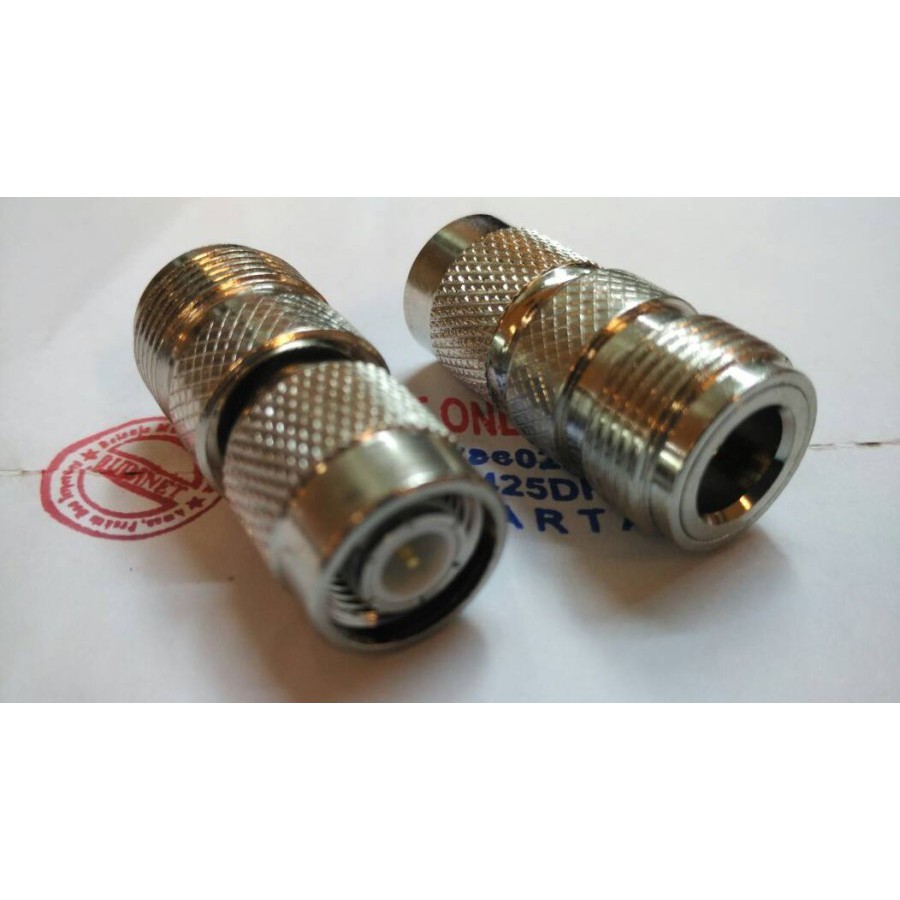 Barel connector n-female to tnc male