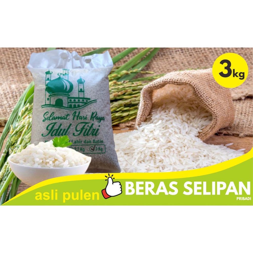 

Beras selipan Pribadi 3kg