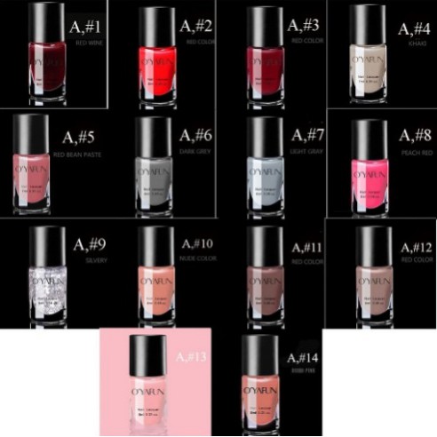O'YAFUN [ORIGINAL] Kutek Peel Off cat kuku Gel Nail polish O'yafun Kuteks