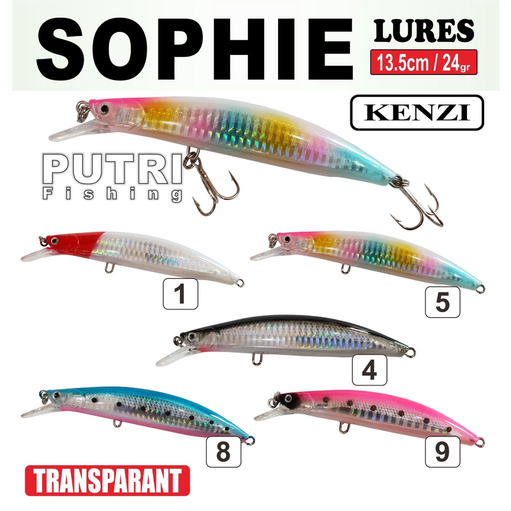 KENZI SOPHIE LURES 135mm 24gr