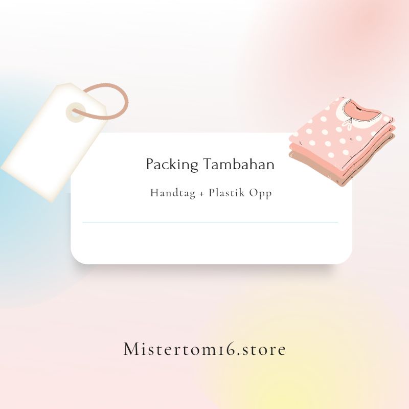 

Packing Tambahan