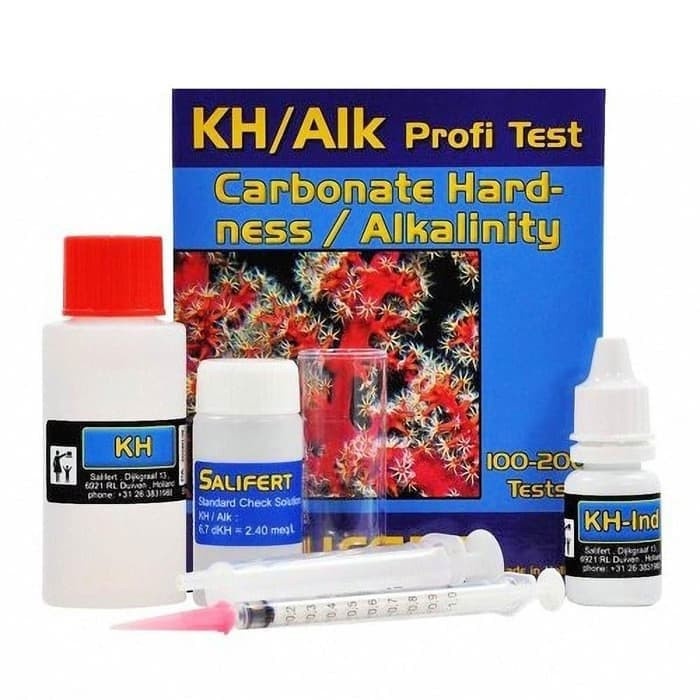 Salifert KH Alkalinity Test Kit - Test Kit Aquarium