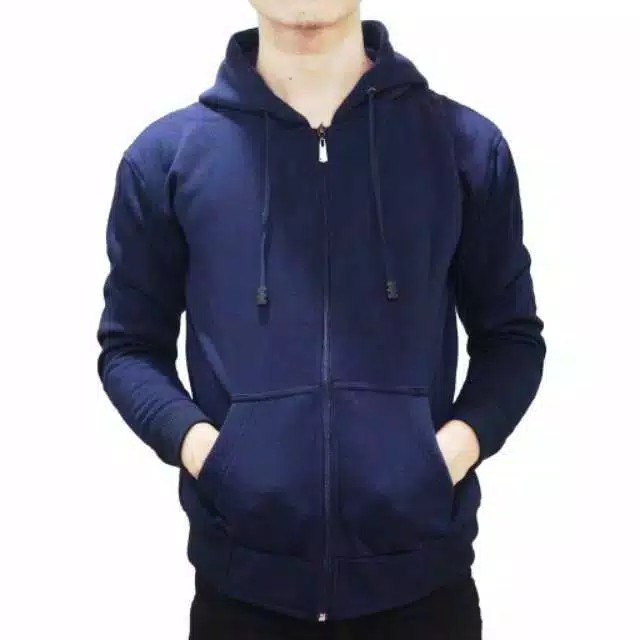 NEW Sweater Jaket Pria Hoodie zipper polos Hijau original premium