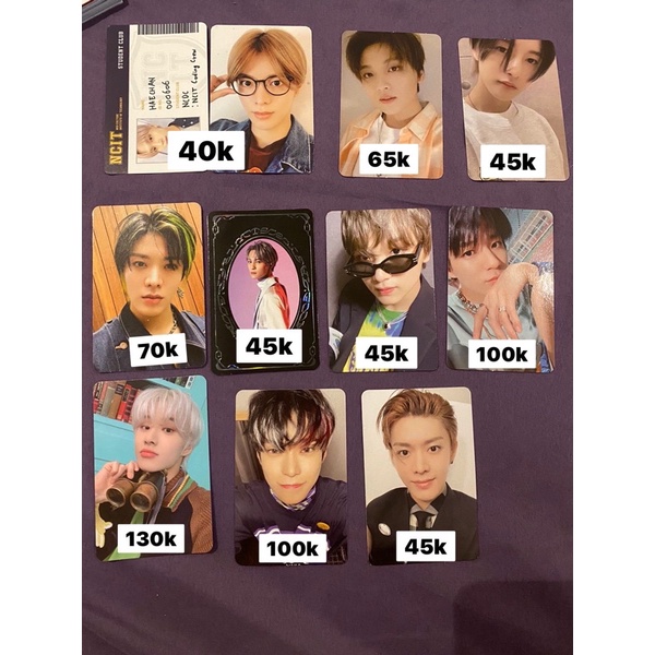 

NCT PHOTOCARD