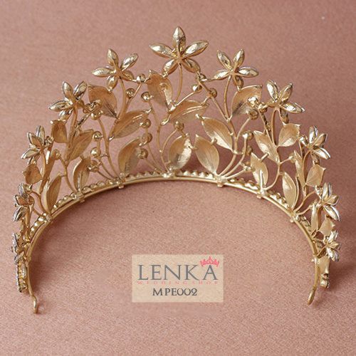 [SIAP KIRIM] MAHKOTA AKSESORIS RAMBUT PENGANTIN WANITA WEDDING HIJAB MPE002