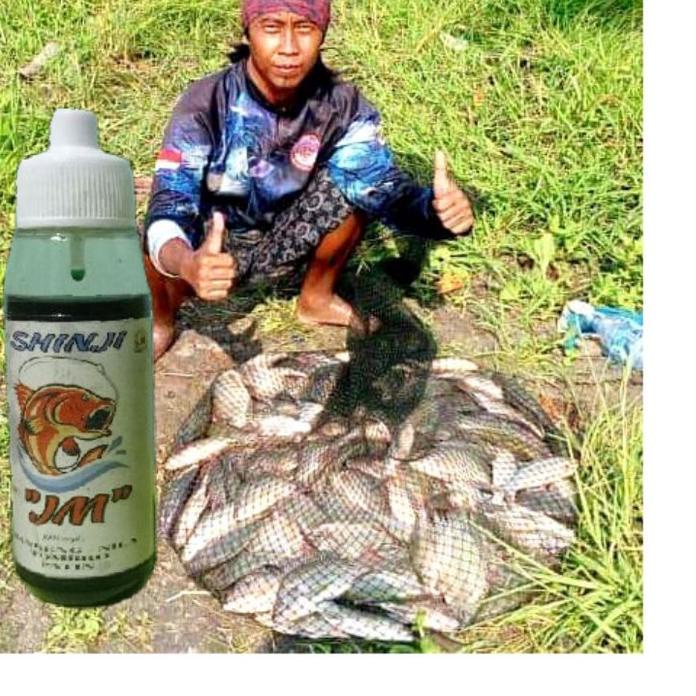 Jangan Ketinggalan order..  Essen Esen ikan SHINJI JM Nila Bandeng Tombro Mas Patin