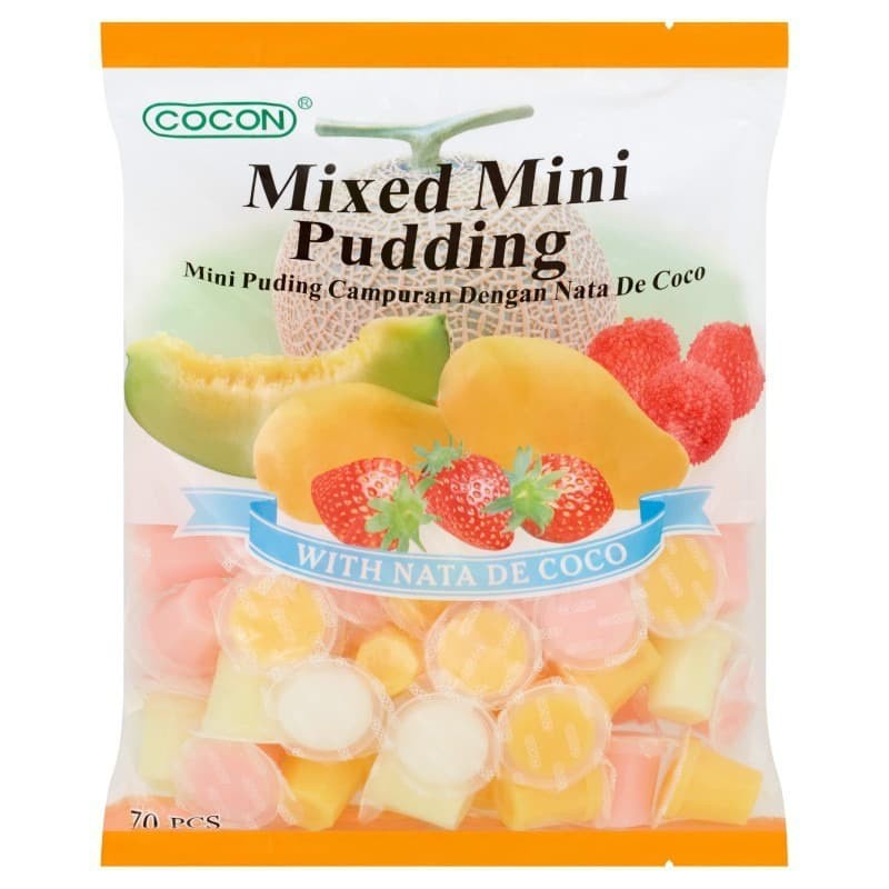 

Cocon Mini Nata Decoco Puding Mixed 70 Cups