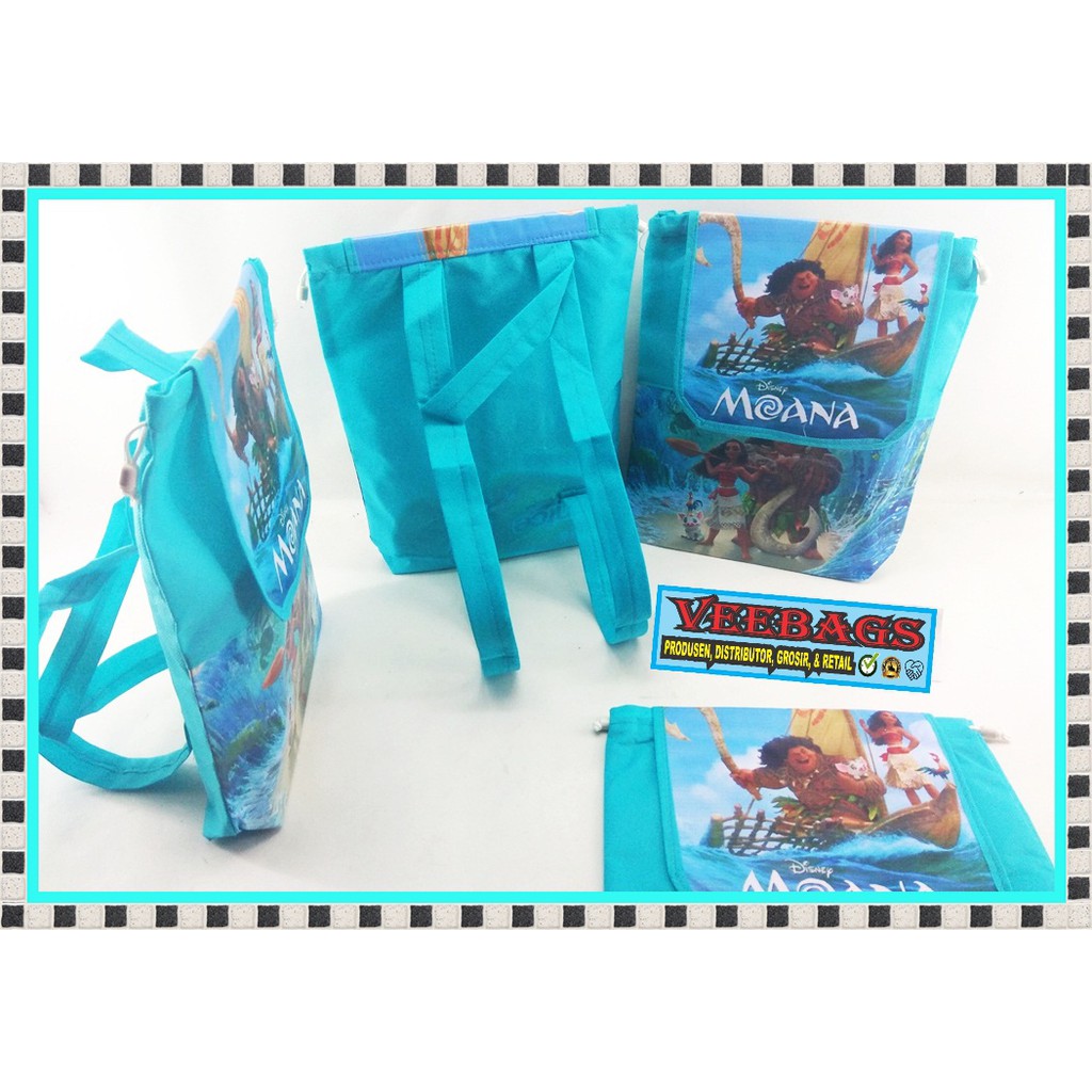 Tas Ultah Ransel Frozen Elsa Ana, Souvenir Ulang Tahun, Tas Ulang Tahun, Perlengkapan Ulang Tahun-5