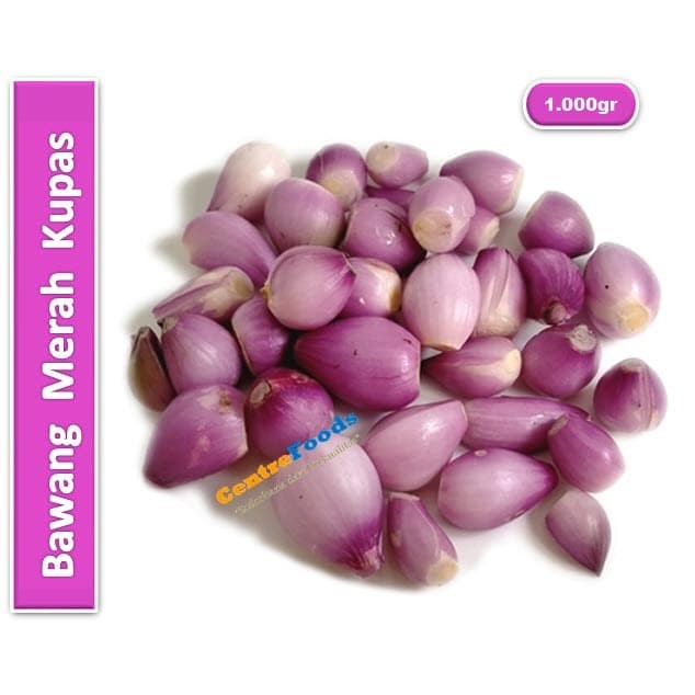 

Bawang Merah Kupas - Kupasan Brambang Lokal Fresh | 1.000gr [ Berat Per KG ]