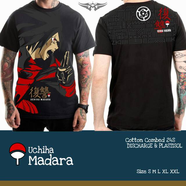 Kaos Anime Naruto - Uchiha Madara