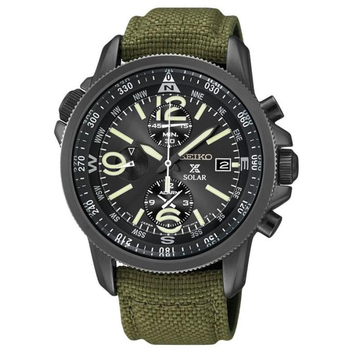 Seiko SSC295P1 Prospex Solar Military Chronograph Termurah