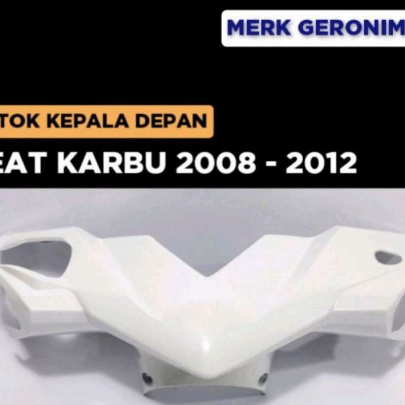 BATOK DEPAN BEAT KARBU PUTIH GERONIMO KUALITAS ORIGINAL