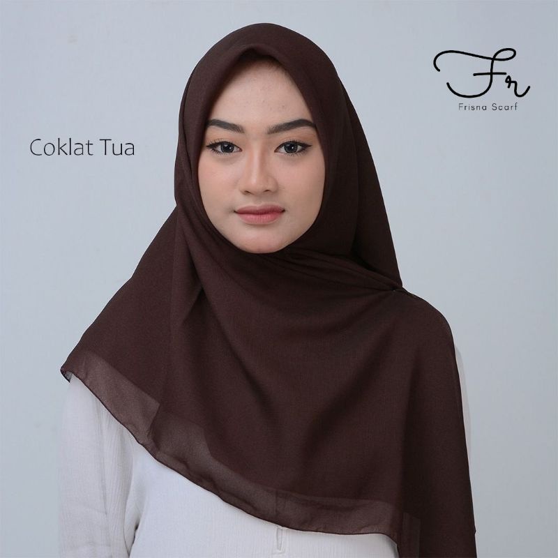 BELLA SQUARE POLLYCOTTON PREMIUM UKURAN 115x115-Coklat Tua